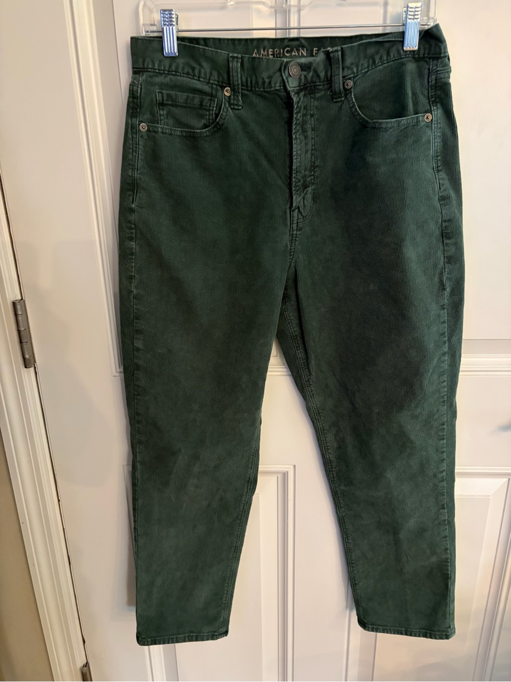 American Eagle Outfitters woman’s  Dark Green Corduroy Pants